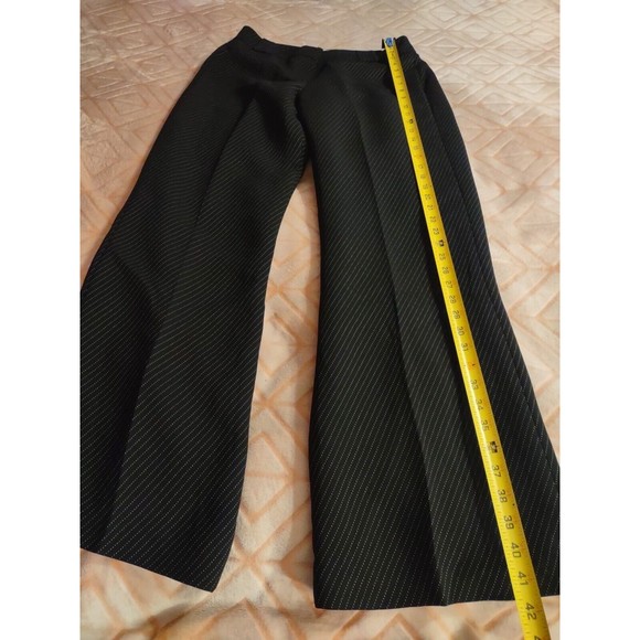 Pret A Porter Suits Pants Size 10 Black And White "Missing 1 Clasp" - Picture 7 of 9